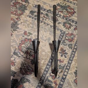 Antique Bronze Candle Wall Sconce